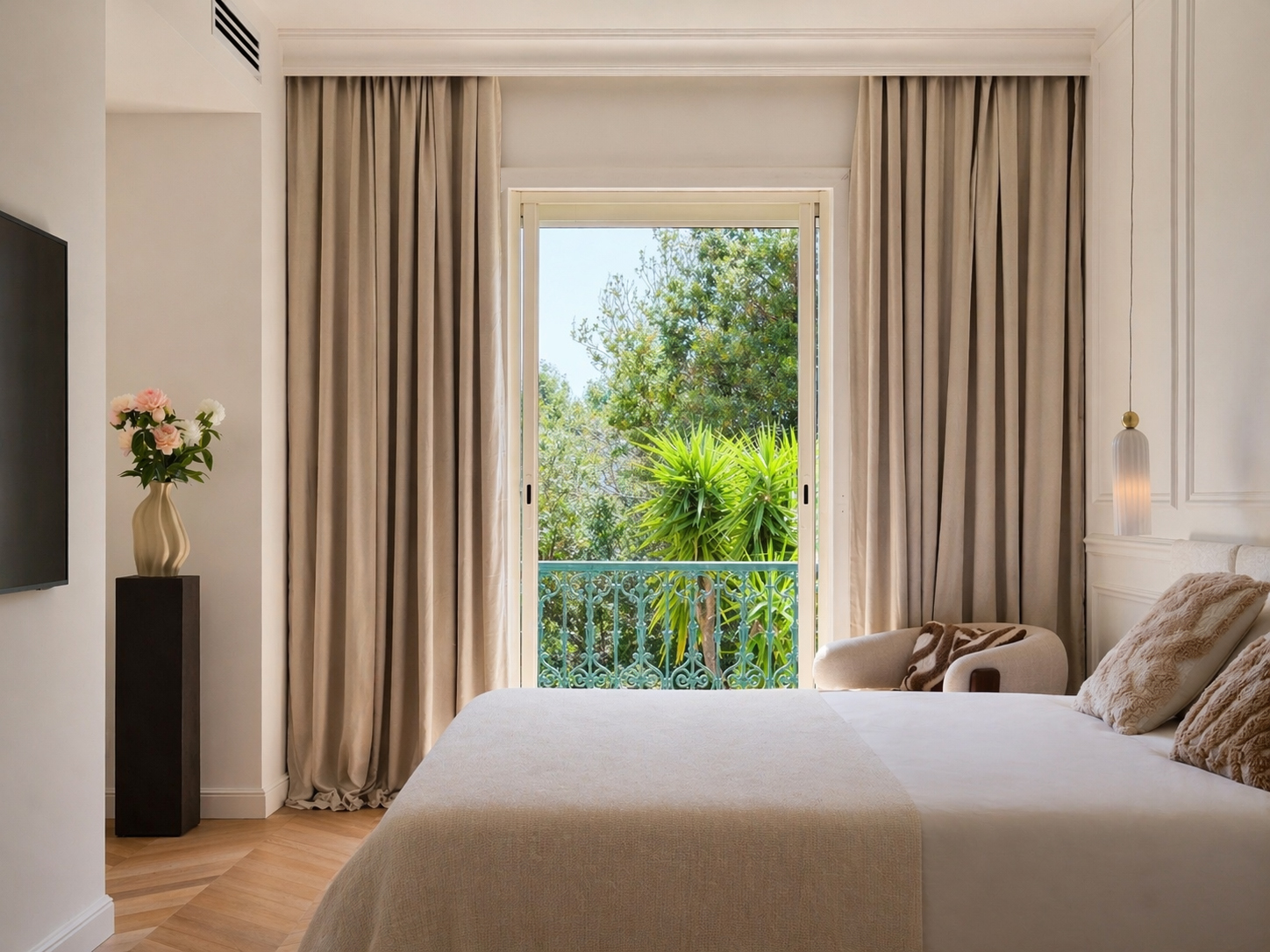 Master bedroom full view